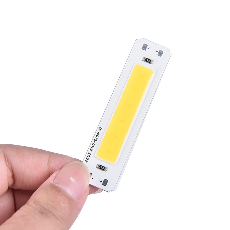 5V COB Chip Bar Light Source 2W Strip Light For DIY USB Table Lamp Panel Light Bar Lamp Chip Warm Cold White
