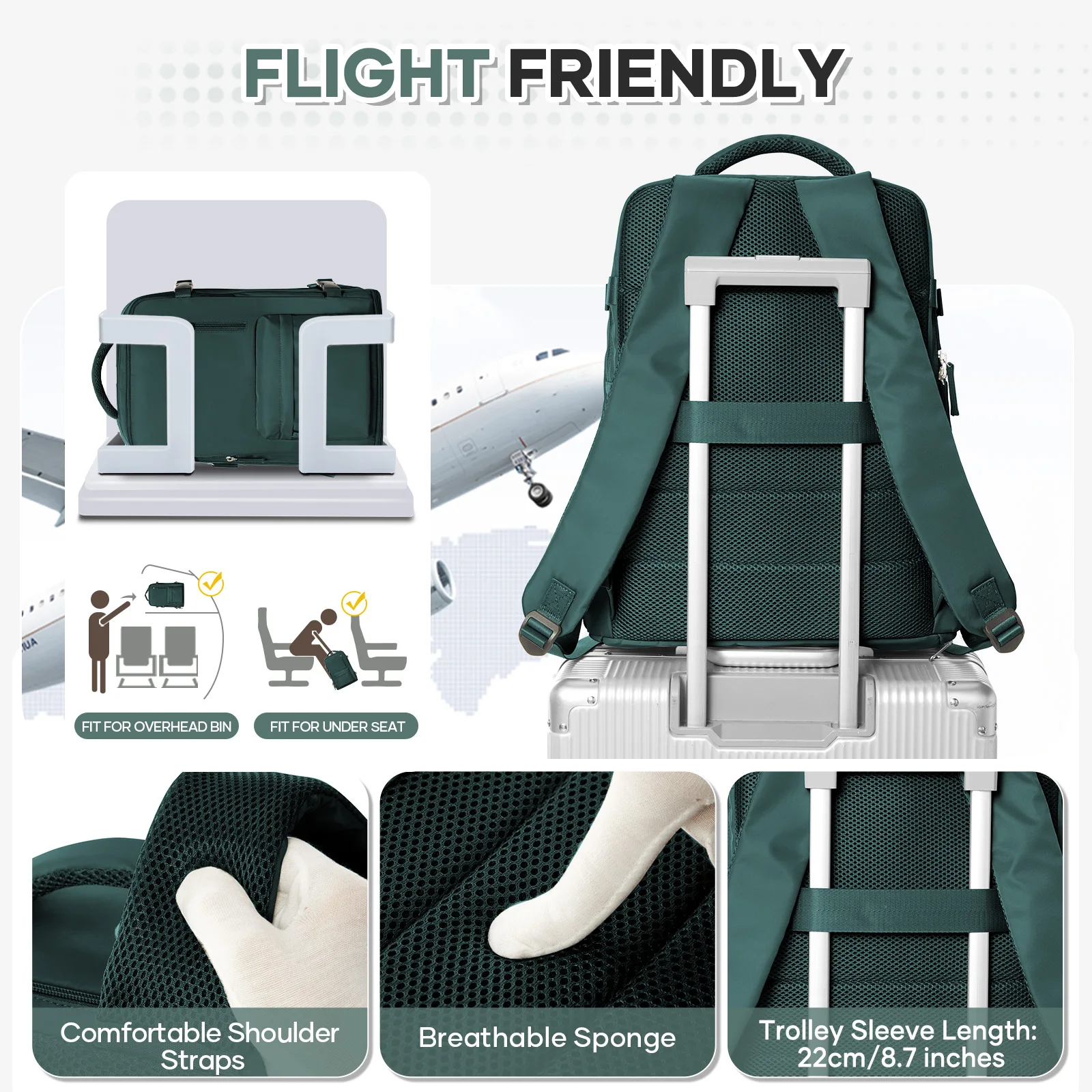 Versatile Waterproof 35L Travel Backpack - Ideal