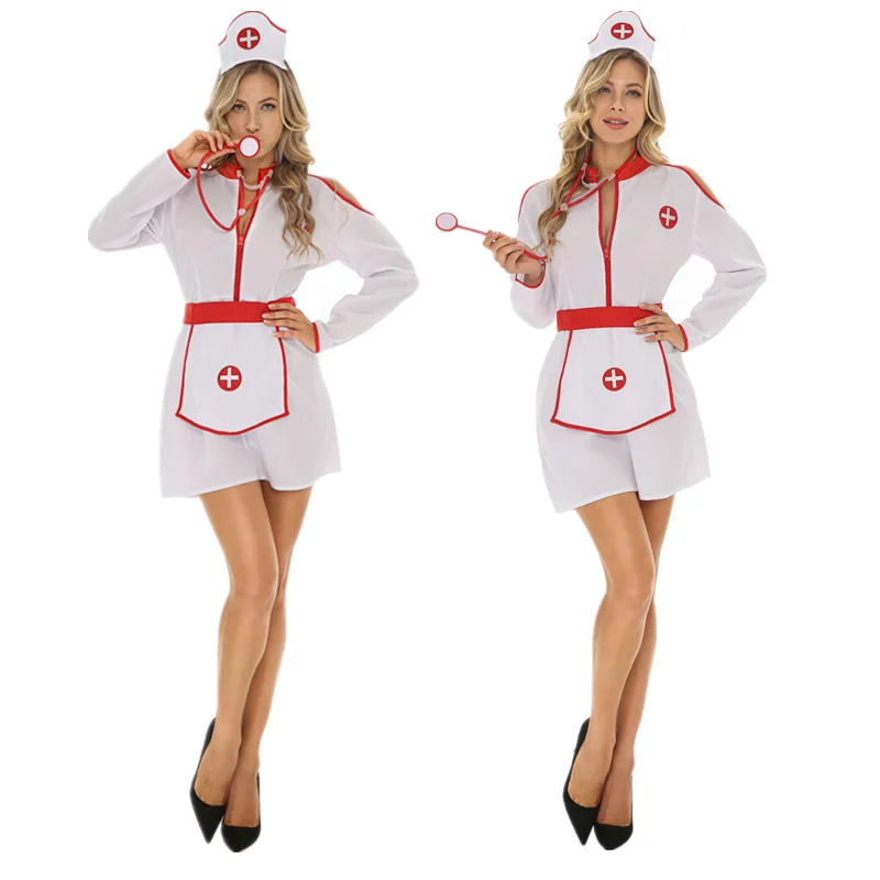 

Cosplay Women Sexy Lingerie Nurse DS Stage Costumes Erotic Dress Sexy Doctor Role Play Uniforms Nightclubs Outfit