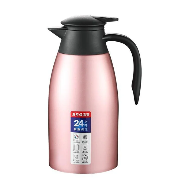 Stainless Steel Cup Xiaomi 2L Thermal Coffee Bottle Vacuum Flasks Office Hot Coffee Thermos Insulation