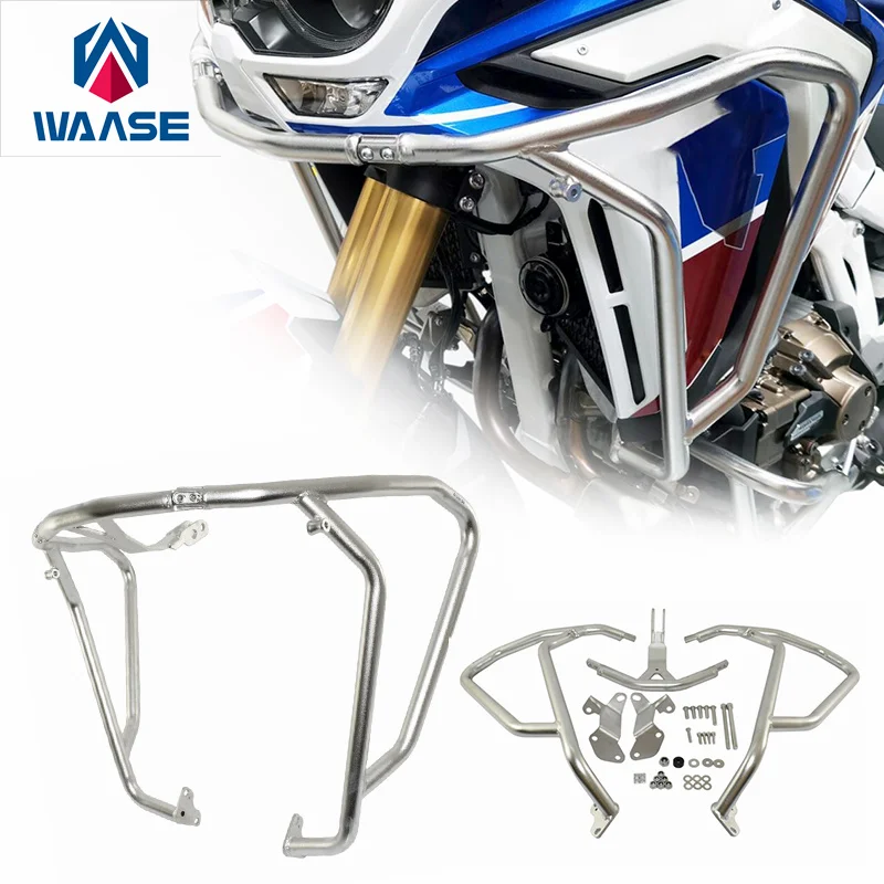 

waase For Honda CRF1100L ADV Africa Twin Adventure Sports 2020 2021 2022 Engine Bumper Guard Crash Bar Engine Frame Protector