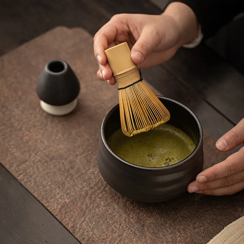 Japanese Matcha Tea Set Whisk Spoon Scoop Bamboo Accessories