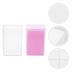 2 Boxes Nail Wipes Lint Free Nail Wipes Glue Wiping Cloth Eyelid Cleaning Wipes Eyelash Extension Remover