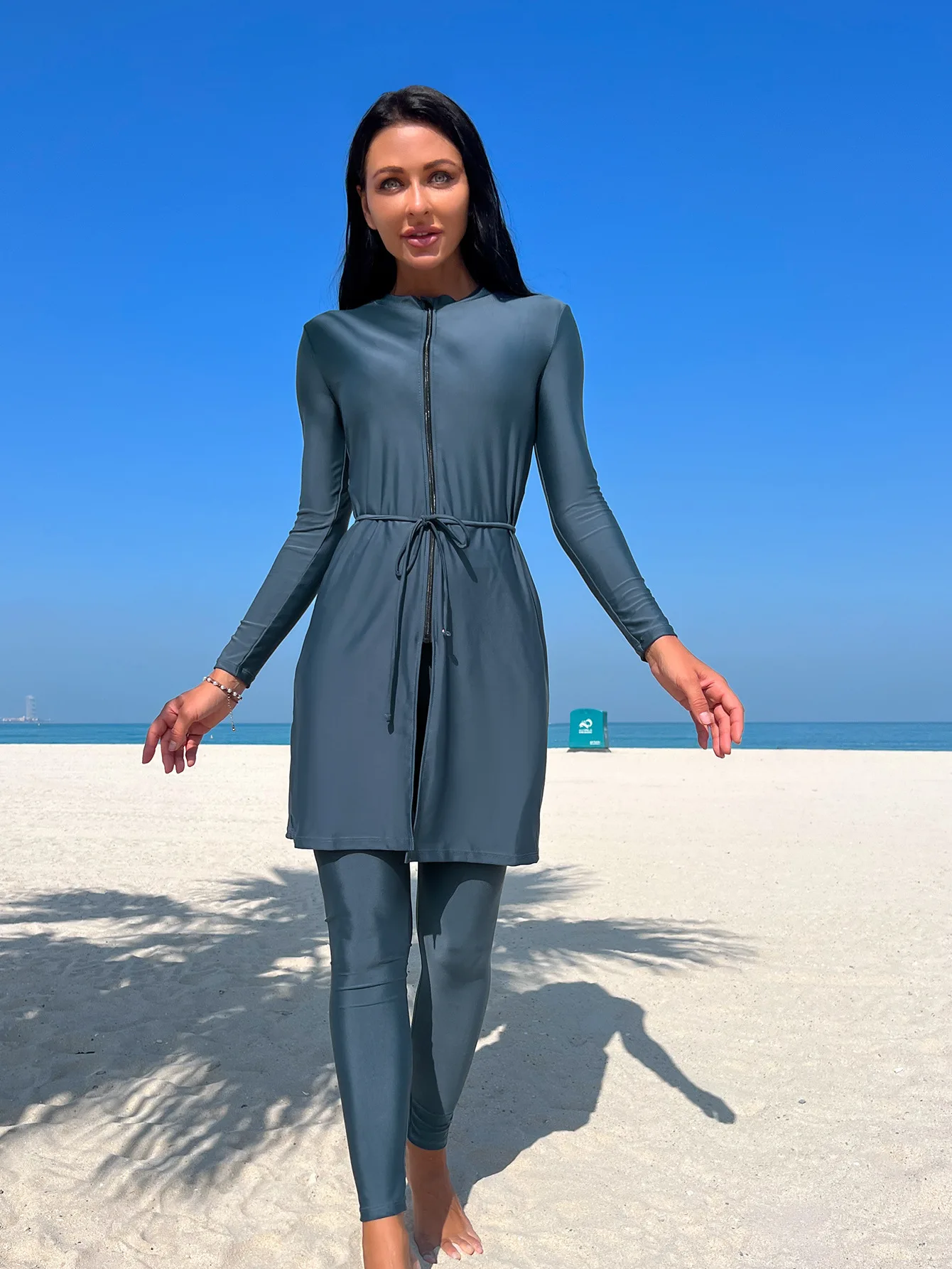 Nuovo costume da bagno musulmano Burkini pezzi set costume da