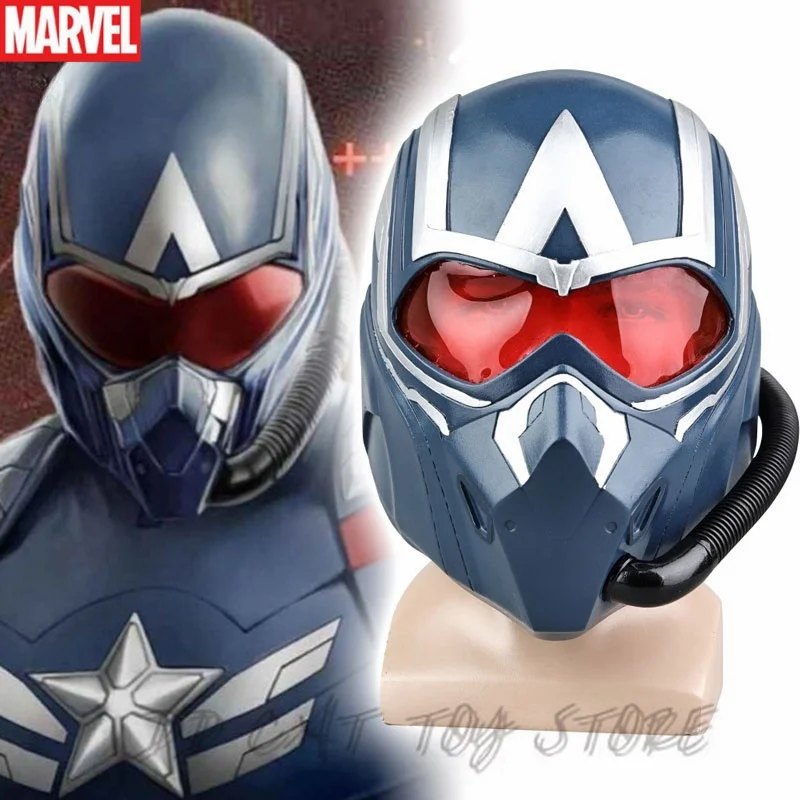 Original Marvel Captain America Falcon Helmet Last Rebirth Mask