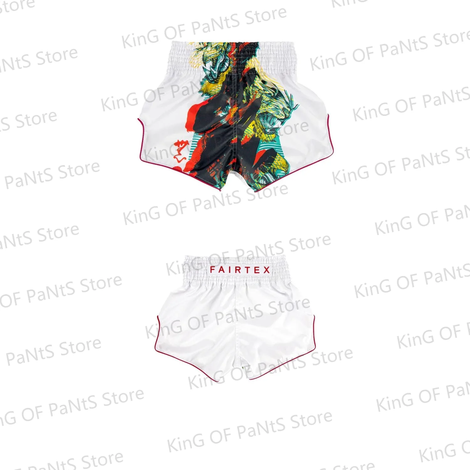 Classic BS1909 Satoru Collection Thai Boxing Shorts Drawstring Taekwondo Training Martial Arts Pants