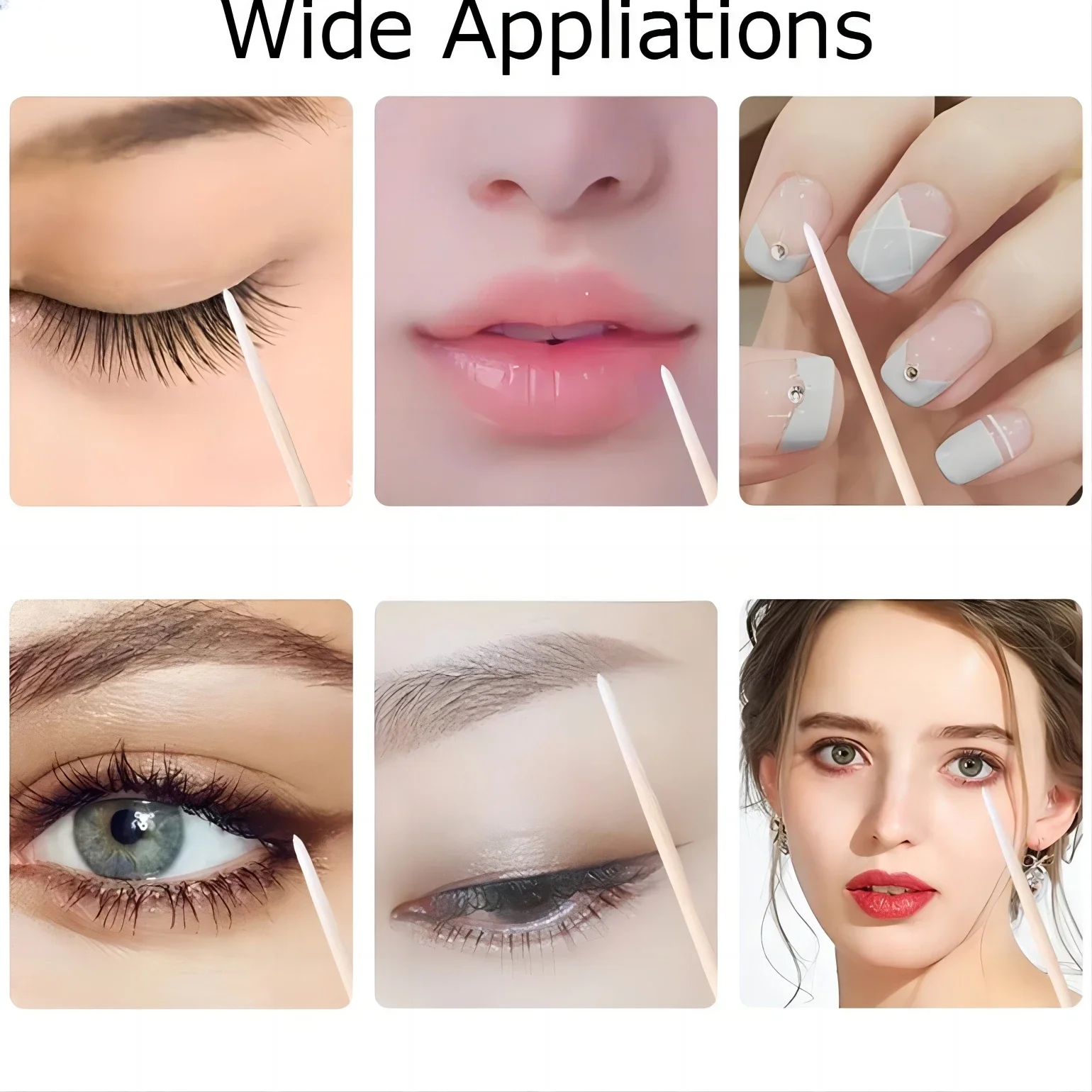 Eyebrow Eyelash Brushes Spoolies Applicator