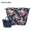 TANQU New Colorful Waterproof Inner Lining Insert Zipper Pocket for Classic Mini Obag Canvas  Inner Pocket for O Bag 1