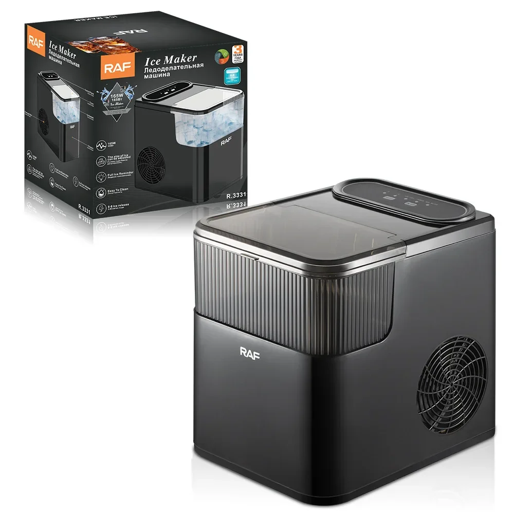 European standard small ice maker, household visual mini