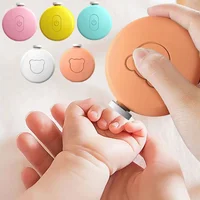 6 Pcs Grinding heads Set Electric Baby Nail Trimmer Newborn Nail Clipper Baby Care Kit Manicure Set Safe Easy Trim Nail Trimmers 1