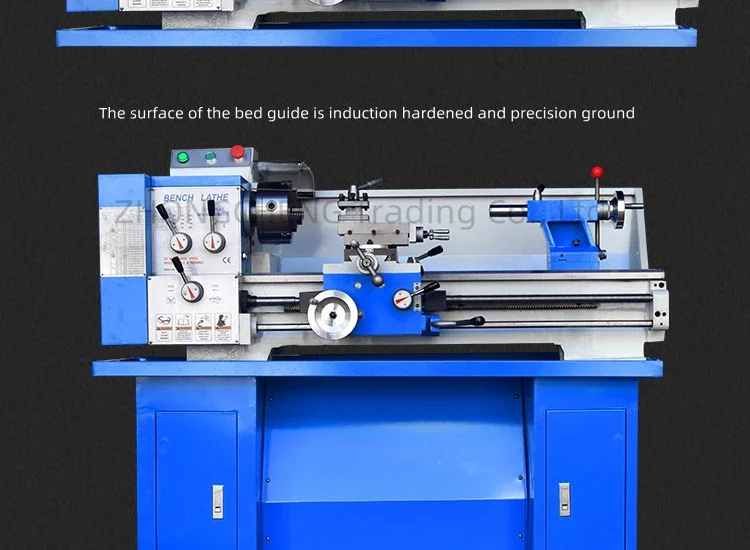 New Electric High-power Household Metal Lathe CQ6133 Desktop Lathe Small Process