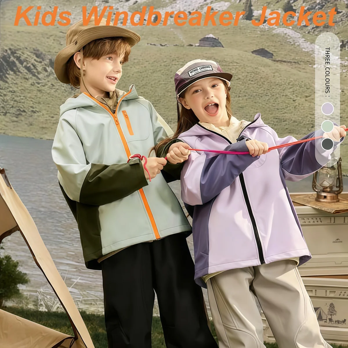 أطفال لينة شل سترة واقية سترة الرياضة في الهواء الطلق تسلق المشي لمسافات طويلة سترة مقاومة للماء الأطفال الخريف الشتاء سترة