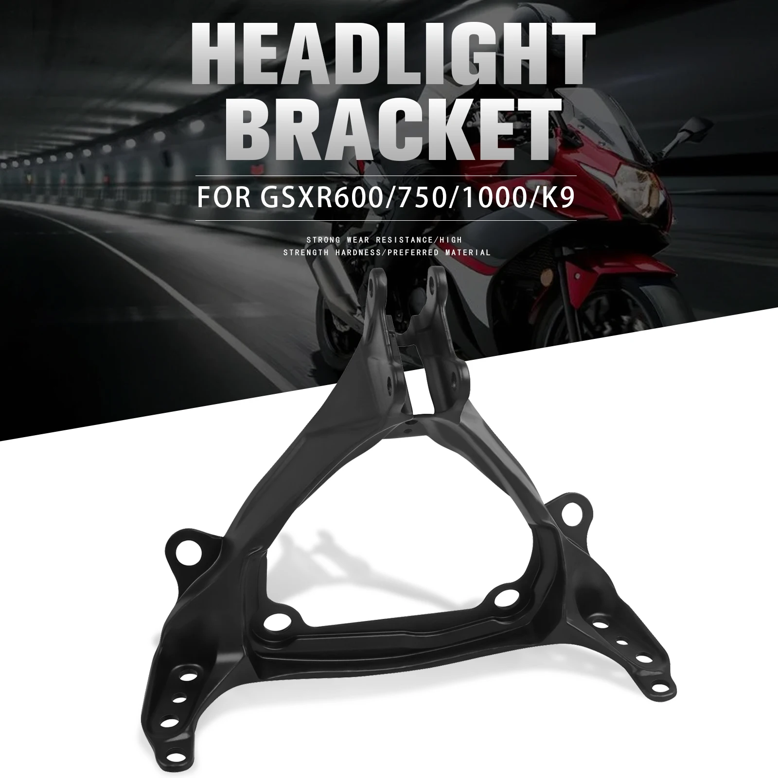 

Front Headlight Bracket Motorcycle Upper Stay Fairing For Suzuki GSX-R 600 750 1000 K9 GSX R GSXR600 GSXR1000 GSXR750 2009-2016