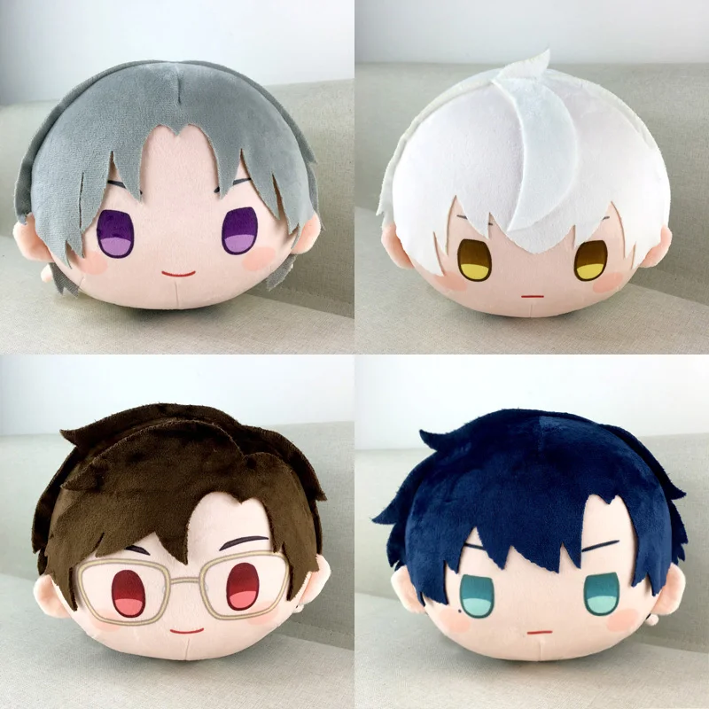

Anime Light and Night Evan Osborn Sariel Jesse Charlie Cute Papa Plush Dango Mascot Throw Pillow Cosplay Xmas Gift