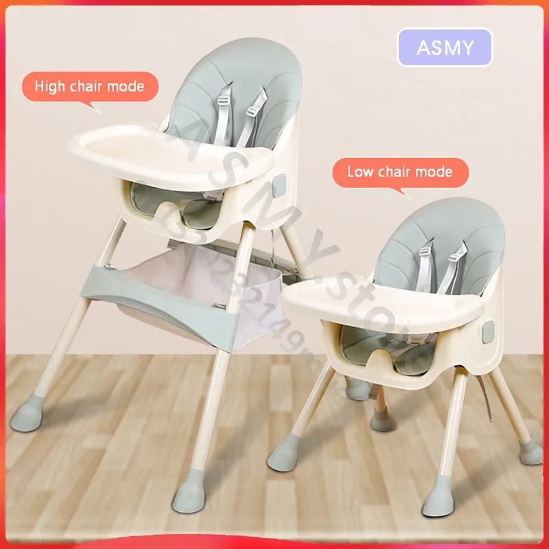 baby multifunctional lift home learning to sit dining table chair/Children's dining chair / baby eating foldable seat 1