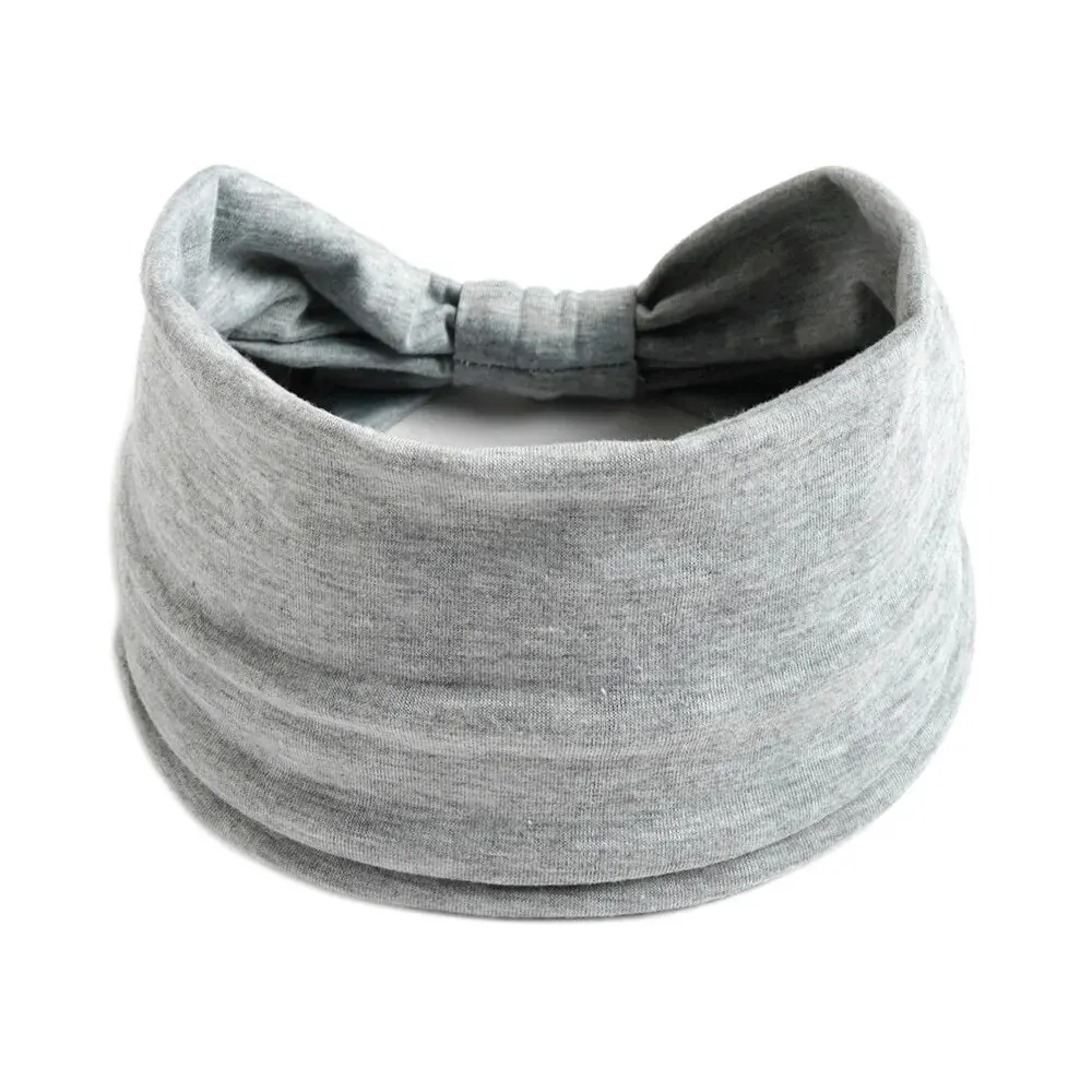 Ponytail Headbands Solid Color Sports