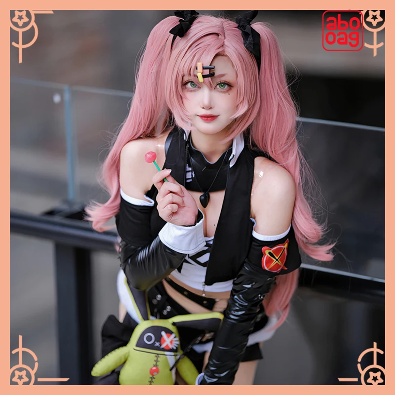 Anime Game Zenless Zone Zero Ling Random Dress Play Store Manager Uniform  Cosplay Costume Halloween Women Free Shipping 2022 New