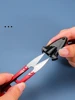 Black Scissors Sheath Sturdy Practical Plastic Scissor Tip Cover Protection Case for Knitting Needlework Crafting Embroidery 6