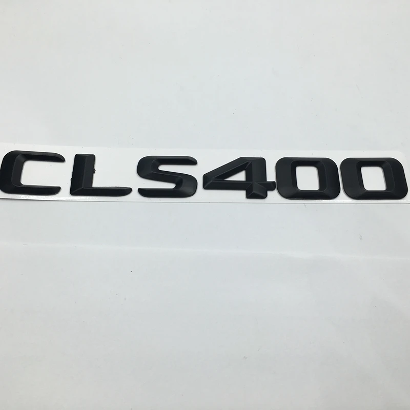 자동차 스티커 CLS 260 350 400 500 550 후면 뚜껑 엠블럼 로고 배지 단어 문자 CLS 클래스 W218 W219