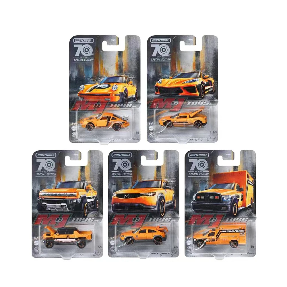 

Matchbox 2023 70th Anniversary Collection Ambulance HMV12 Toys For Childen Collect Gifts