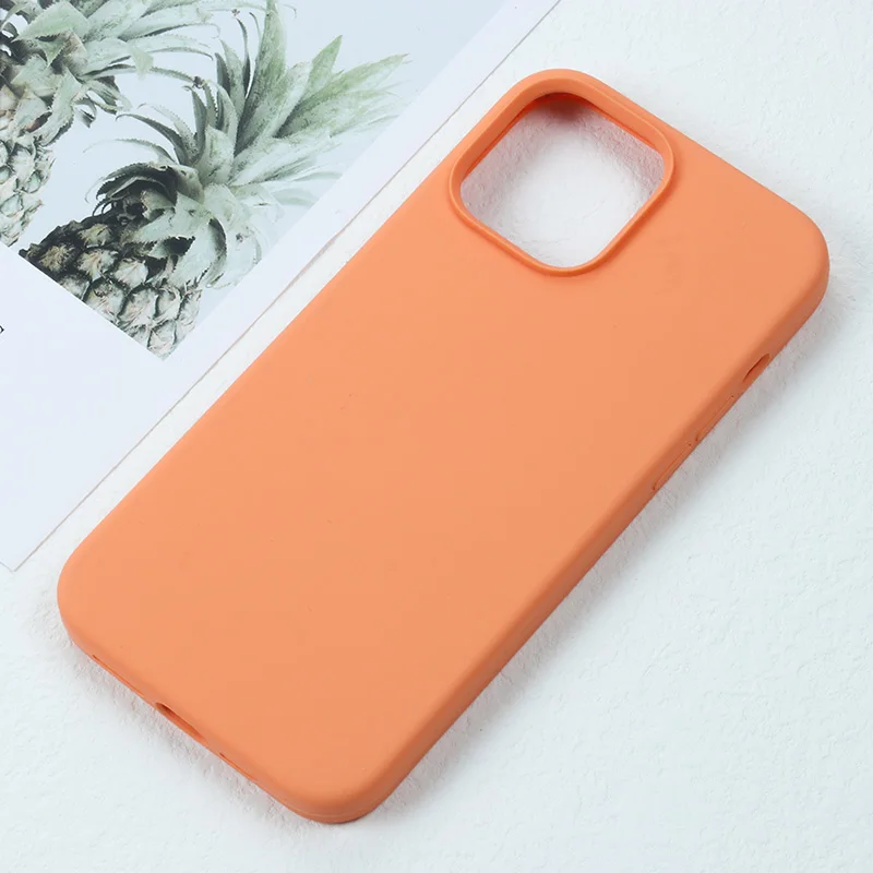 Liquid Silicone Phone Case - Enhanced Camera Protection & Full Coverage Bumper
