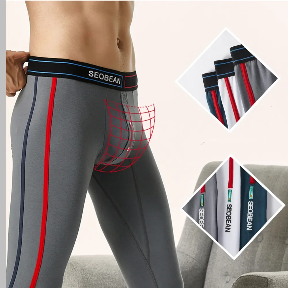 Winter New Thermal Underwear Pants Cotton Long Johns Tights Sexy Warm Leggings Pants