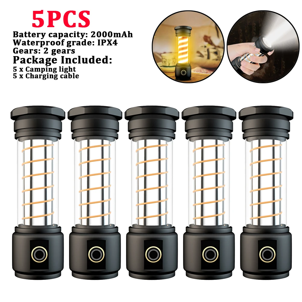 5pcs Camping Lamp