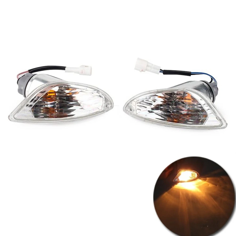 

Rear And Front Motorcycle Turn Signal Light Indicator Lamp Direction For Vespa LX 50 125 150 2-Takt LXV Clear