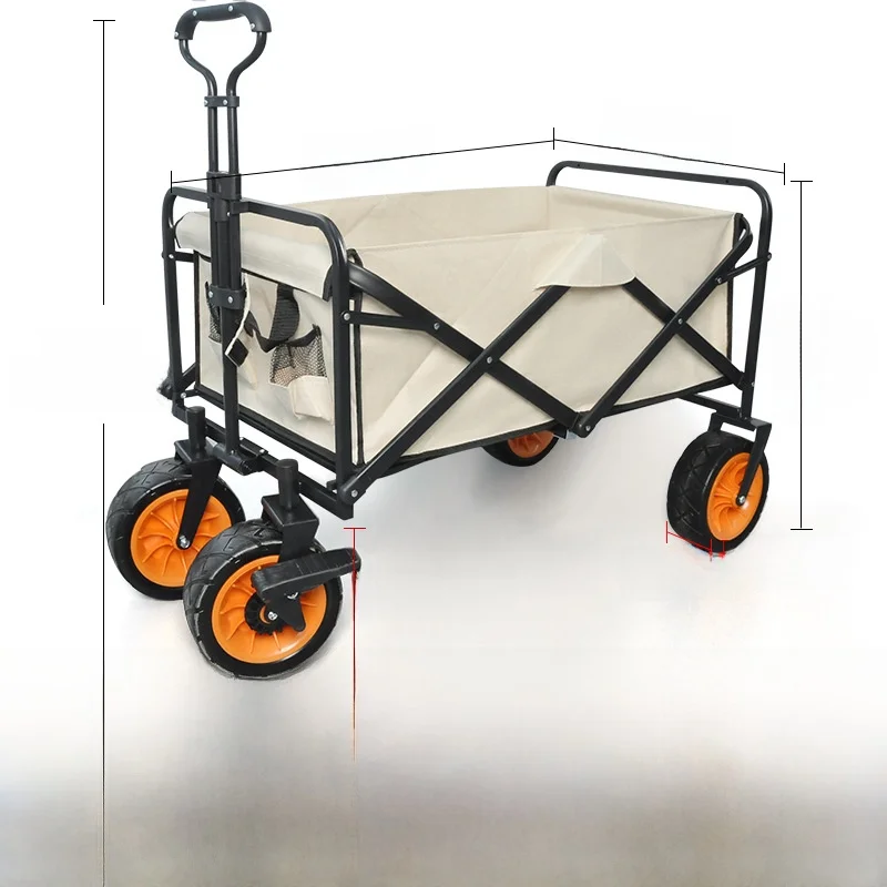 عربة تسوق قابلة للطي للتخييم و السيارة