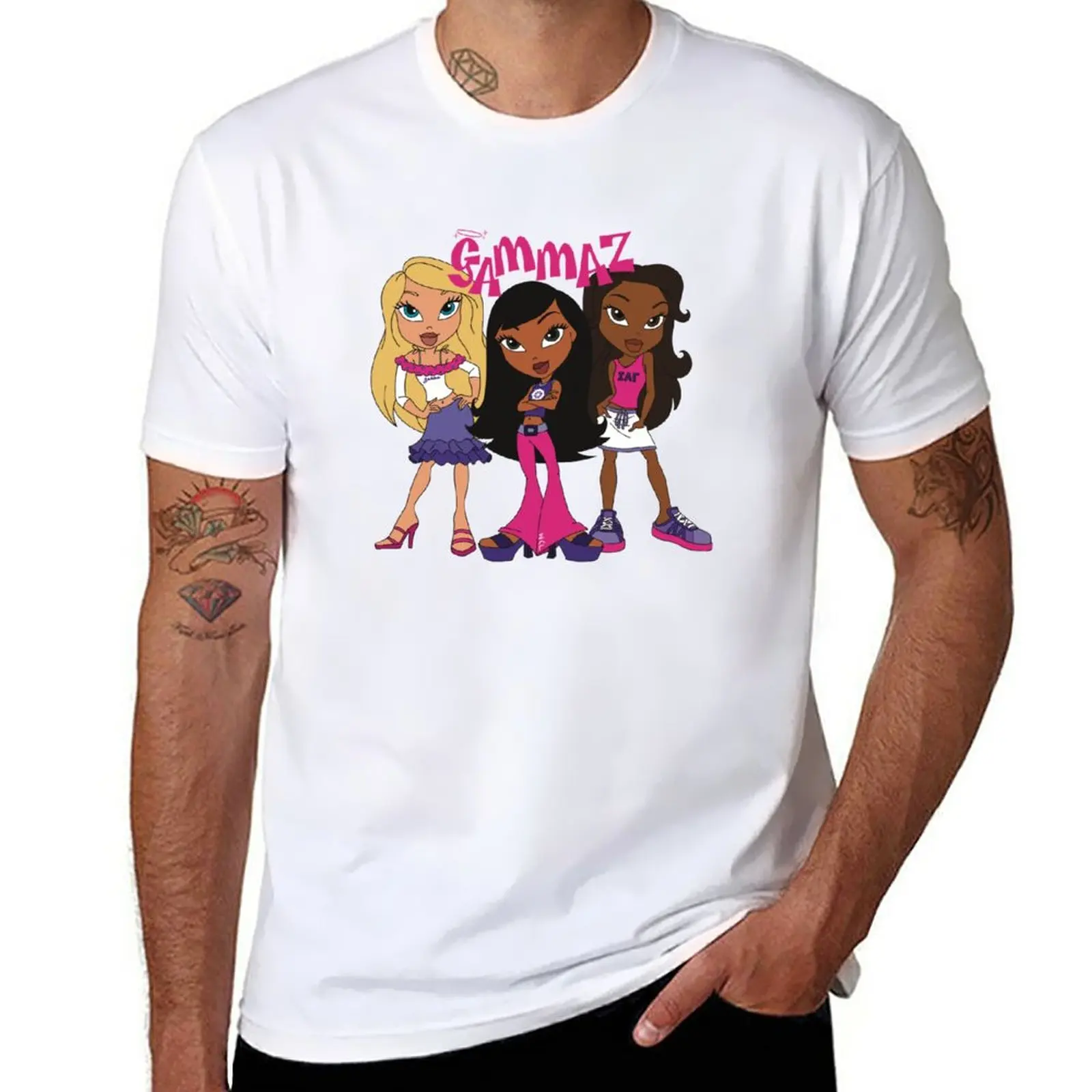 

Three T-Shirt summer tops tees t shirts for men graphic