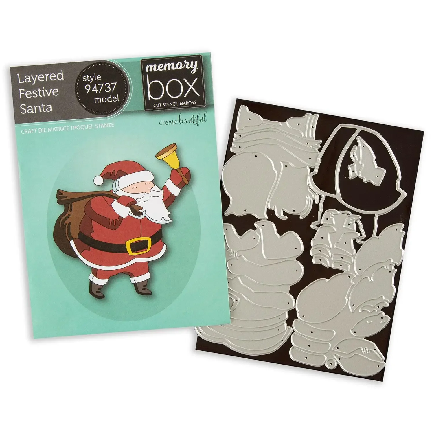 

Merry Christmas Santa Metal Cutting Dies For DIY Scrapbook Craft Decoration Embossing Template Supplies Greeting Card Handmade