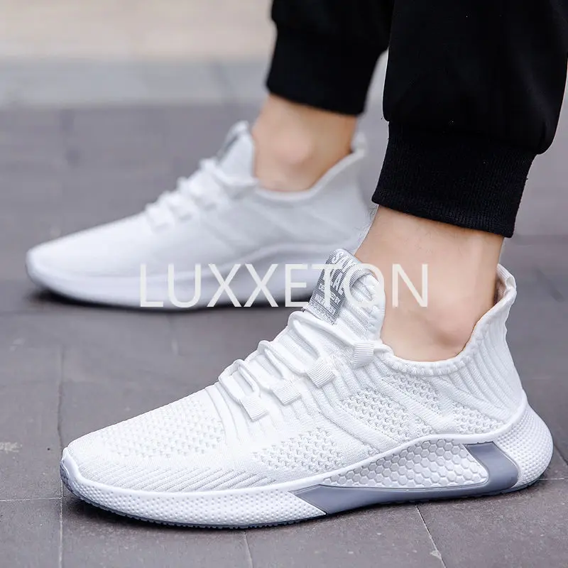 Men Mesh Breathable Vulcanized Shoes Spring and Autumn New Casual Mesh Breathable Running Comfortable and  Men Sports Shoes 6