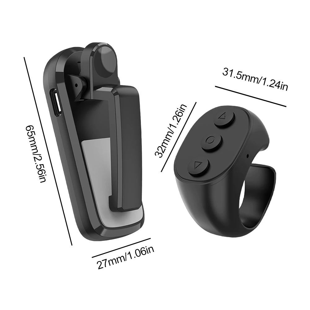 Remote Control Page Turners Lightweight Multifunction Page Turner Clicker Camera Remote Clicker for E-book Clicker Accessory