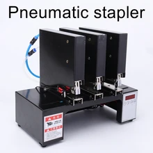 

Three heads fast induction automatic stapler gas electric stapler blister document stapler