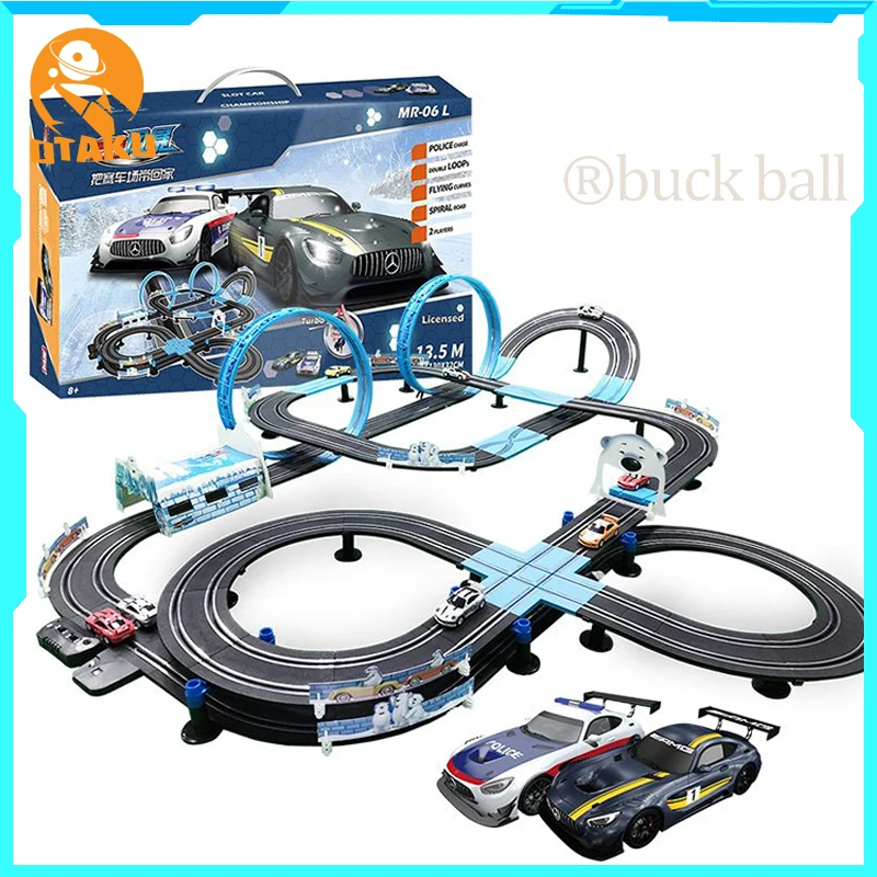 circuit de voiture de course jouet