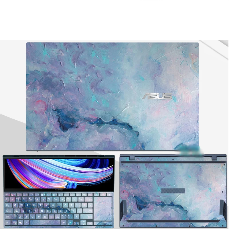 Dazzle Vinyl Special Skin Stickers Per Asus Zenbook Pro Duo 15 Oled Ux582 15.6 "Zenbook Duo 14 Ux481 Ux482 14"