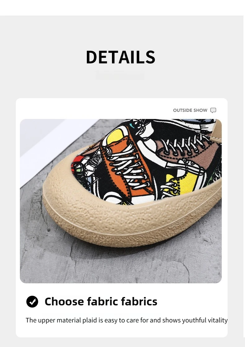 Women's Breathable Mom Shoes Soft Flat Sole Slip-On Spring Casual Cloth Shoes Orthopedic Comfort Lightweight Non-Slip Wide Width