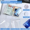 New Simple Fashion Passport Cover Name Pattern Slim Travel Passport Holder Wallet Gift PVC Waterproof Card Case Cover Unisex 6