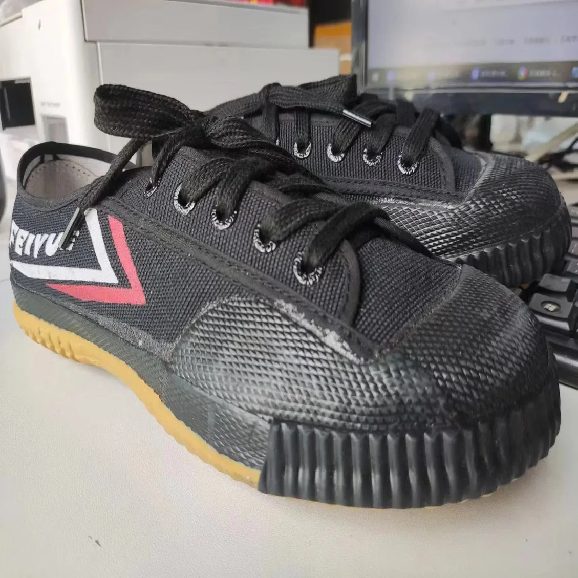 Description Picture 5 of itemMen Shoes for Woman Martial Arts Tai Chi Taekwondo Wushu Karate Footwear Sports Training Couple Sneakers Kung Fu Shoes Plus Size