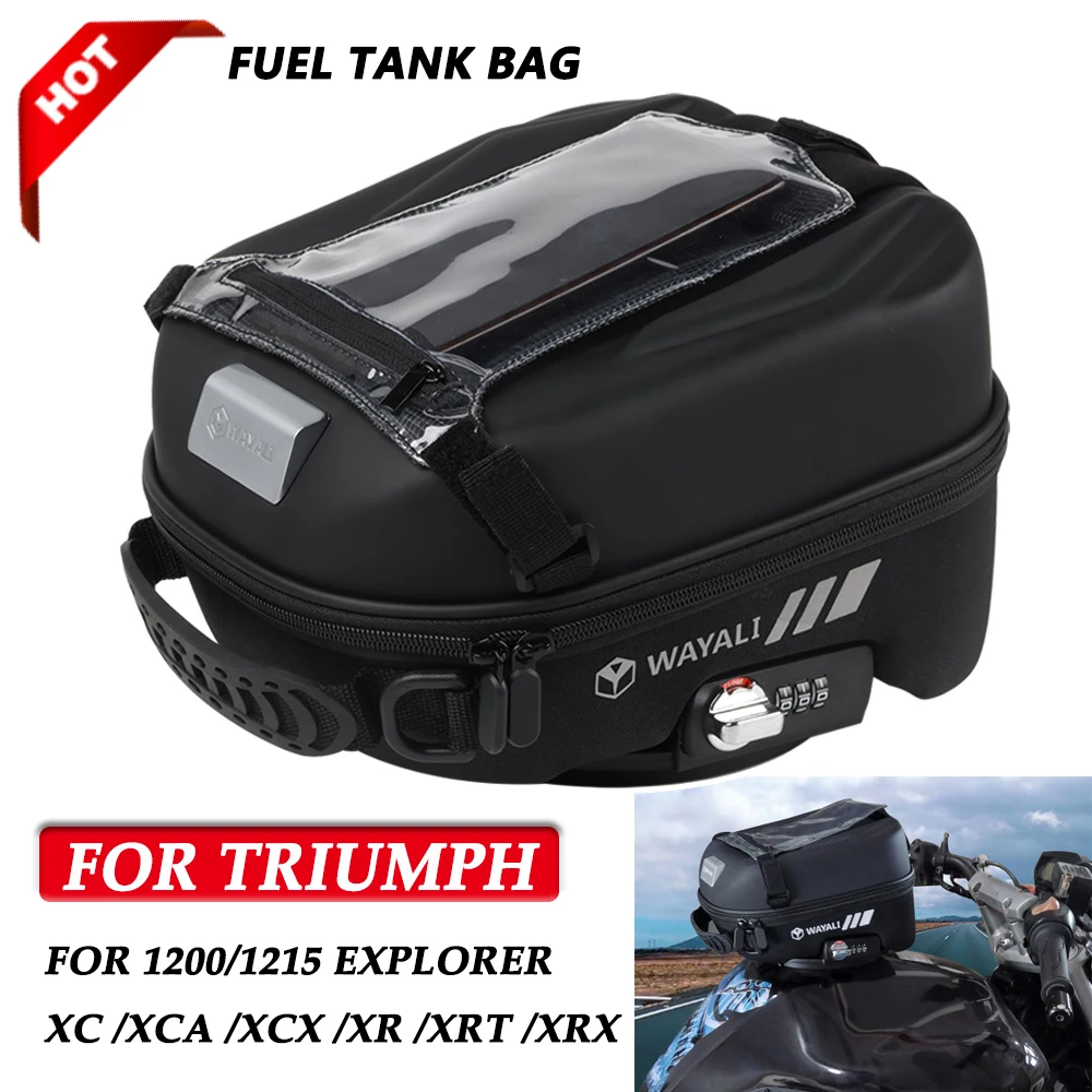 

Motorcycle Fuel Tank Bag For TRIUMPH Tiger 1200 1215 Explorer XC XCa XCx XR XRt XRx Waterproof Navigation Packag Storage Bag