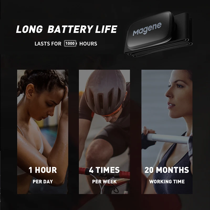 Magene Cardiofrequenzimetro Per Strava Magene S3+ Bicycle Speed