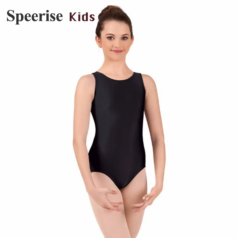 Dance Leotard Girls Tank Dance Leotards Sleeveless Gymnastics suit Bodysuit Biketard Children Nylon Spandex Ballet Costumes Dancewear Kids Boy ballet leotard dance leotard