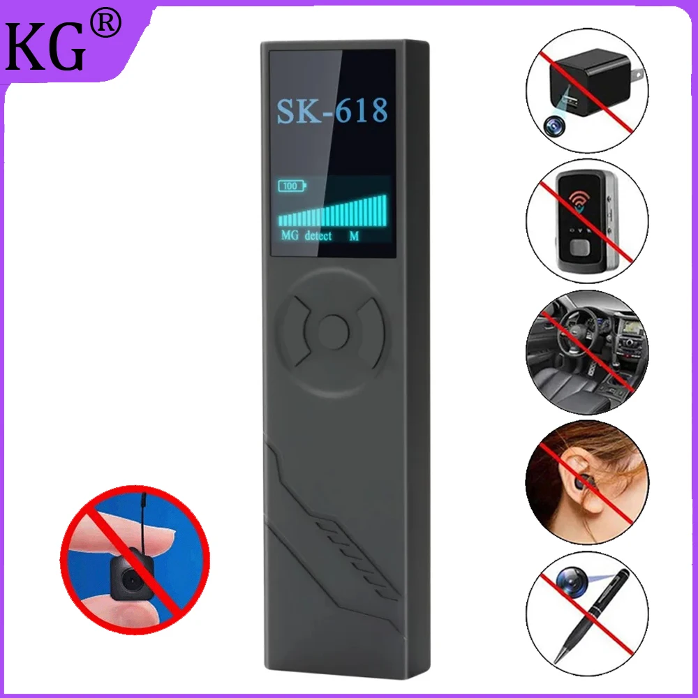 Dispositivo Di Ascolto Segnale Rf Rilevatore Rf Telecamera Spia Nascosta Gsm Bug Finder Gps Tracker Anti Candid Cam Detector Protezione Di Sicurezza
