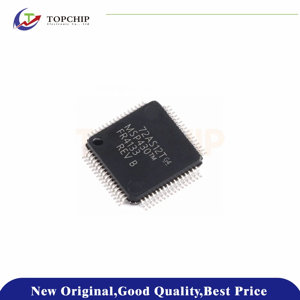 1Pcs New Original MSP430FR4133IPMR MSP430 16MHz 1.8V~3.6V 15.5KB 60 LQFP-64(10x10) Microcontroller Units 1pcs new original msp430fg4619ipz 80 8mhz 1 8v 3 6v msp430 120kb lqfp 100 14x14 microcontroller units