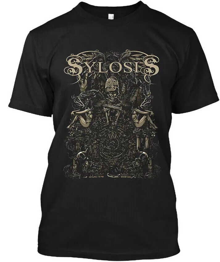 NWT Sylosis трэш метал рок Band Music Retro Art футболка с винтажным логотипом S 4XL длинные или Короткие рукава