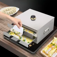Small rice roll machine 304 stainless steel steamer mini Guangdong rice roll machine bracket drawer type rice roll machine 1