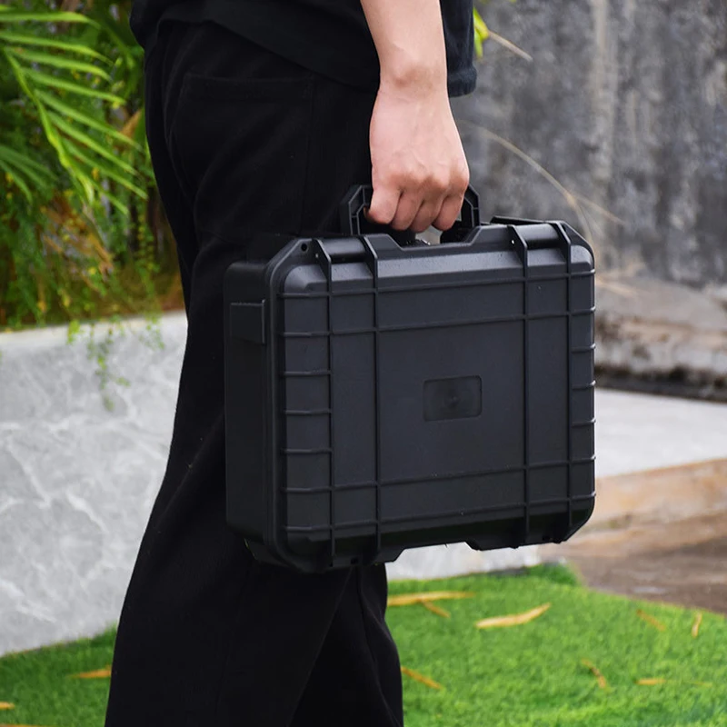Tool Box Waterproof Plastic Hard Carry Case Bag Storage Safety Instrument Portable Hardware Organizer