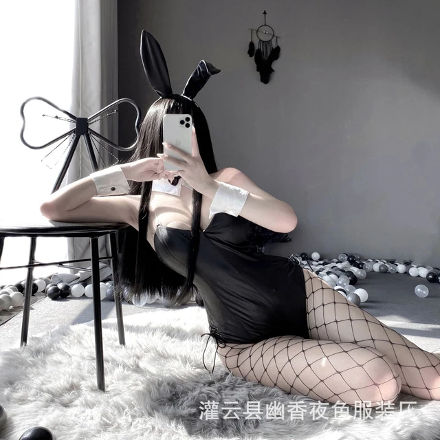 Bunny Girl Sexy Lingerie Anime Cosplay costume Rabbit Bodysuit