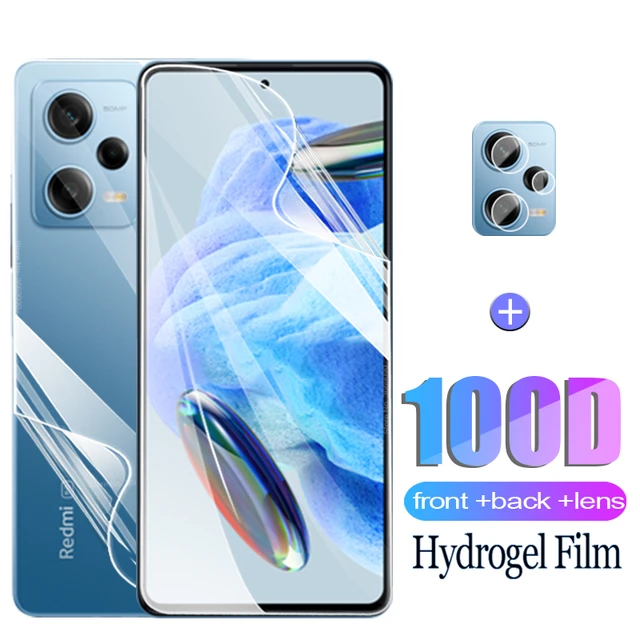 Protector de pantalla para Xiaomi Redmi Note 12, película protectora de  vidrio templado con pegamento completo, 4G, 5G - AliExpress