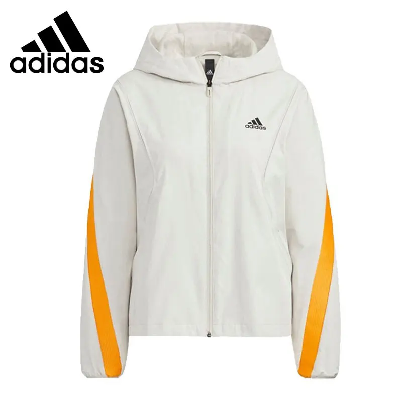 Original New Arrival Adidas Met Wv Jkt Women's Jacket Hooded Sportswear